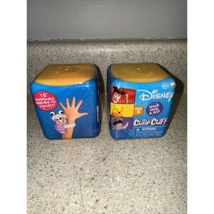 Lot of 2 Disney Series 4 Cutie Cuff Blind Boxes - Snap, Hug & Go!